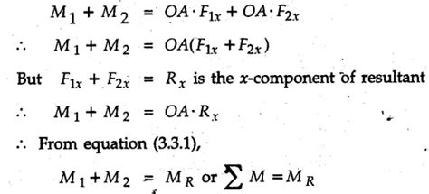 Varignon S Theorem Of Moments With Solved Example Problems