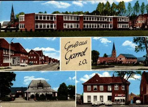 Ansichtskarte Postkarte Garrel In Oldenburg Rathaus Akpool De