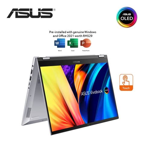 Asus Vivobook S Flip Oled Tn Y Akn Ws Touch In Laptop