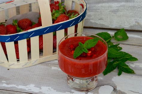 Soupe De Fraises La P Tite Cuisine De Pauline