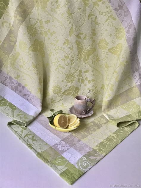 Скатерть-салфетка «Райский Сад» с жаккардовым рисунком от myHome купить ...