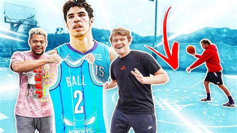 Recreating Lamelo Ball S Craziest Shots For Rare Nba Draft Jersey Youtube