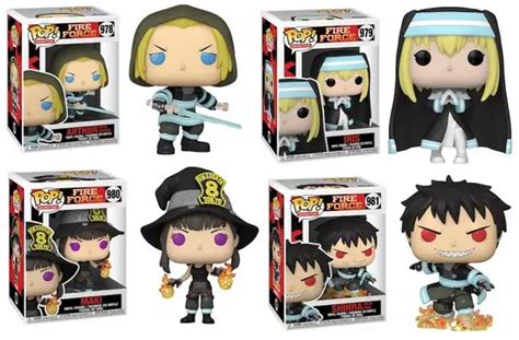 Fire Force Funko Pop Figures Checklist Buyers Guide Gallery Afg