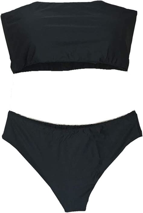 Costumi Da Bagno Da Donna Costume Da Nuoto Set Bikini Sexy Costume Da Bagno Senza Spalline
