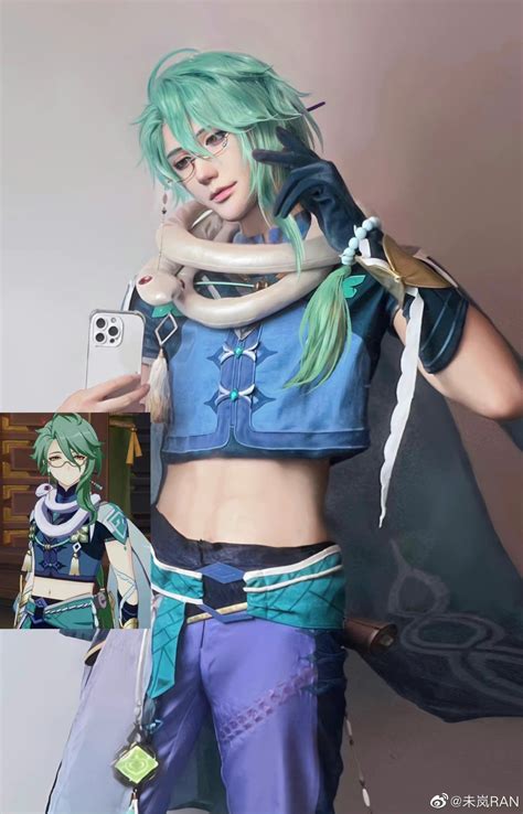 Baizhu Cosplay 🐍 Genshin Impact | HoYoLAB