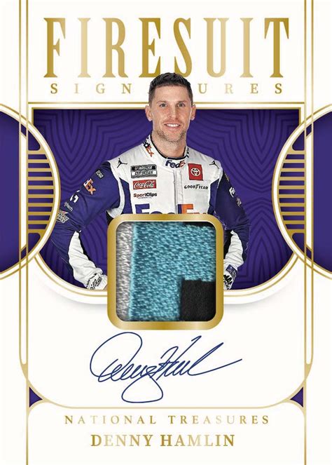 2023 Panini National Treasures NASCAR Checklist Set Details