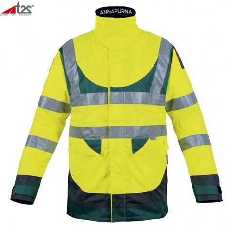 Parka Veste De Pluie Haute Visibilit Jaune Orange Ou Rouge T S