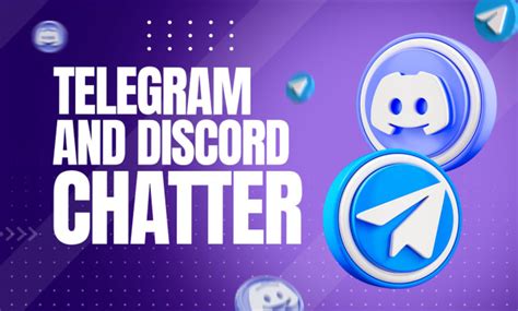 Be Your Telegram Discord Chatter Admin Community Manager By