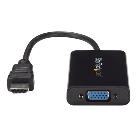 Hdmi To Vga Video Adapter Converter With Audio For Desktop