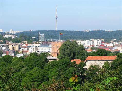 Premium Photo | The view of vilnius city lithuania