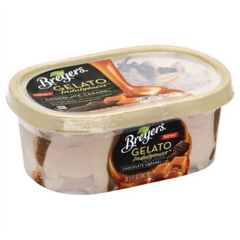 Breyers Chocolate Caramel Gelato Indulgences, 28.5 fl oz - QFC