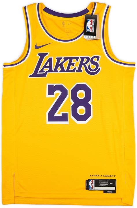 2023 LA Lakers Hachimura #28 Nike Swingman Away Jersey (M)