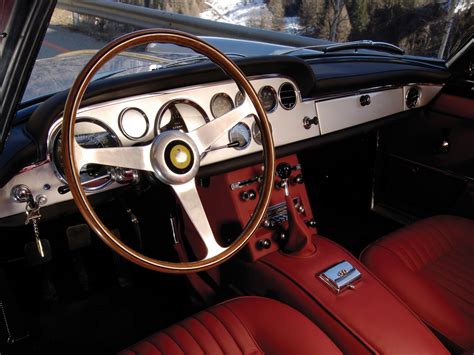 1963, Ferrari, 250, Gt e, 2 2, Series iii, Supercar, Classic, Interior ...