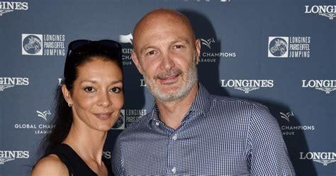 Exclusif Frank Leboeuf Et Sa Femme Chrislaure Nollet Photocall Du