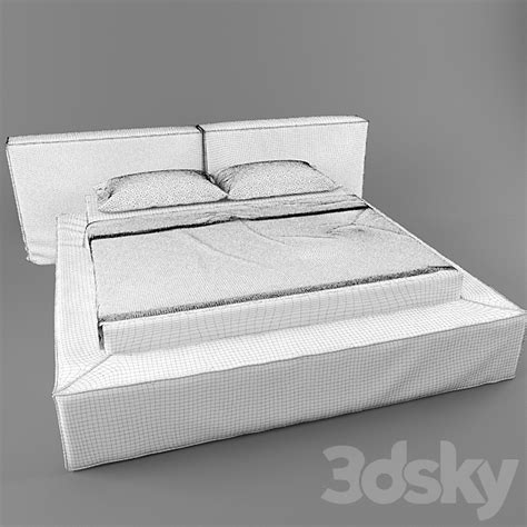 Modern Bed Bed 3d Models