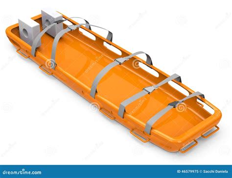 The Rescue Stretcher Stock Illustration Illustration Of Stretcher