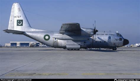 14727 Pakistan Air Force Lockheed C 130E Hercules L 382 Photo By