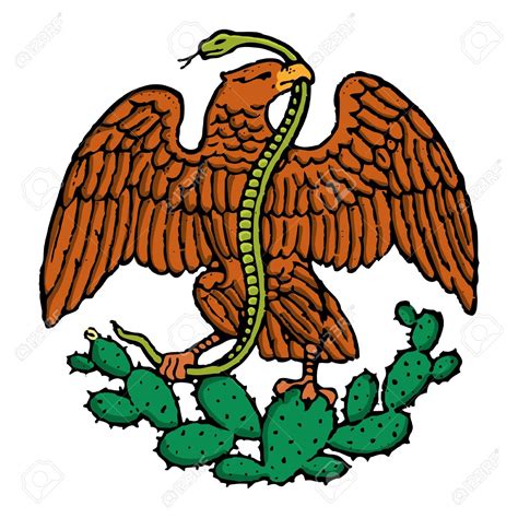 Symbols Of The Snake In The Mexican Flag Clipart 18 Free Cliparts