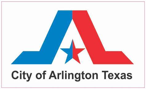 6x3 City Of Arlington Texas Flag Sticker Vinyl Vehicle Flags Bumper