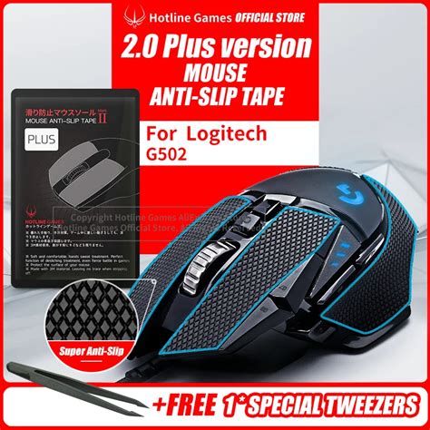 Grip Tape Mouse Logitech G502 Anti Slip Mouse G502 Anti Slip Grip Tape 2 0plus Aliexpress