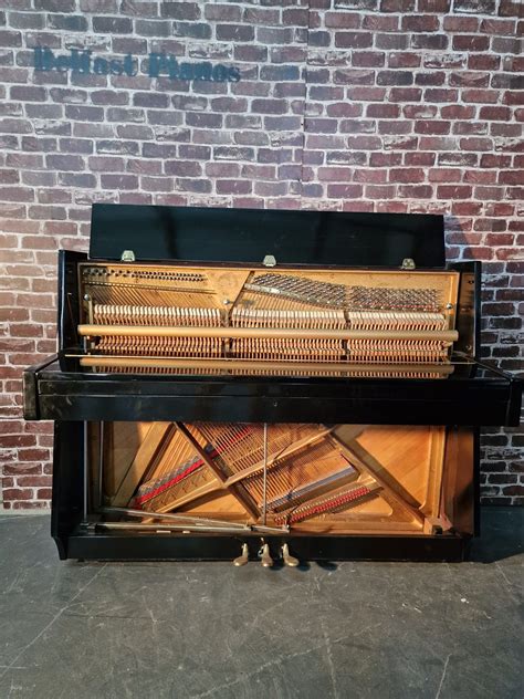 Steinbach Studio Upright Piano Black Polyester Finish Belfast