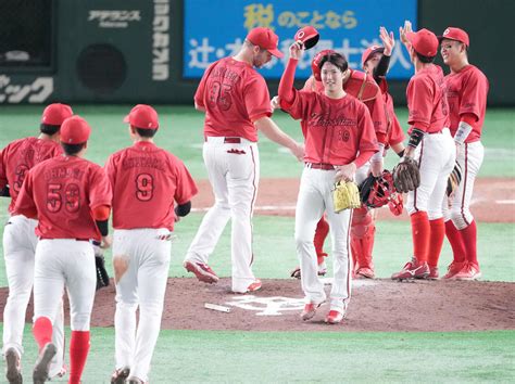 【広島】森下暢仁が今季初完封で5勝目「今出ている人がやるしかない」4番西川、菊池不在に奮起 プロ野球写真ニュース 日刊スポーツ