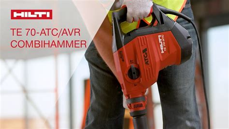 OVERVIEW of Hilti's TE 70-ATC/AVR SDS max combihammer - YouTube