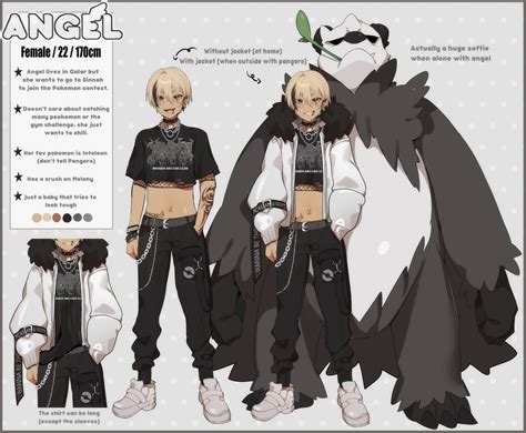 Pangoro And Angel Original And 1 More Drawn By Chariko Danbooru