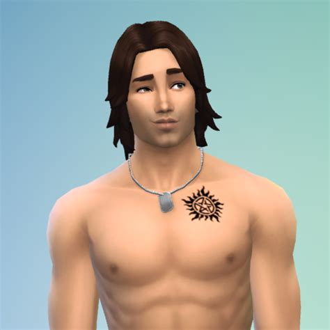 My Sims Blog Supernatural Sam And Deans Anti Possession Tattoo By