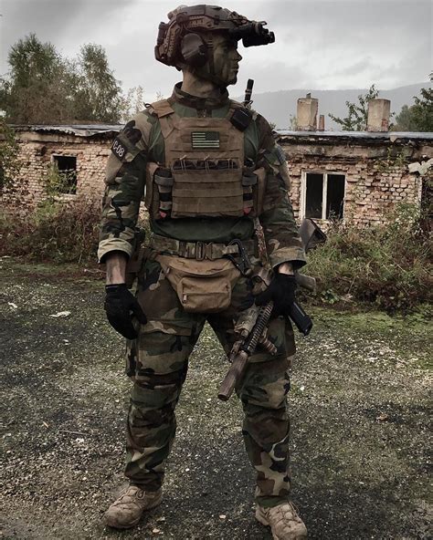 Airsoft Woodland Camo Loadout