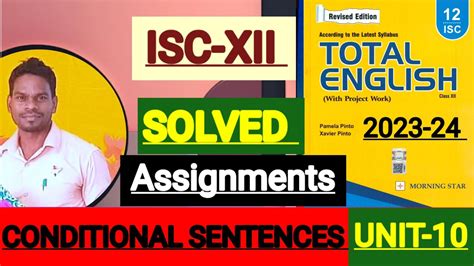 ISC XII Total English Solution 2023 24 Solved Assignments Of UNIT 10