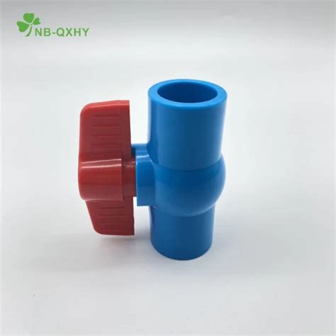 Nb Qxhy High Quaility Blue Socket Manual 1 2 CPVC Compact Ball Valve