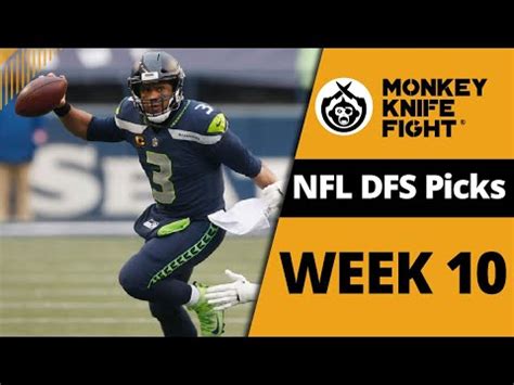 Nfl Week Dfs Picks Monkey Knife Fight Youtube