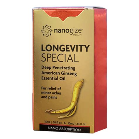 NANOGIZE – LONGEVITY SPECIAL™ Ginseng Essential Oil Set – Nanogize