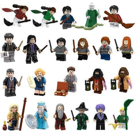 Harry Potter Hogwarts Castle Minifigures Lgeo Compatible Harry Potter Set