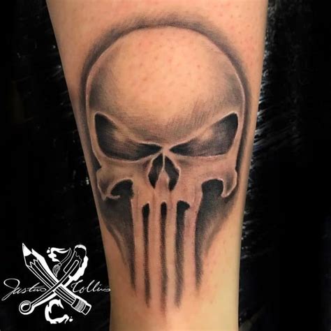 Best Punisher Skull Tattoo Ideas | Punisher skull tattoo, Punisher ...