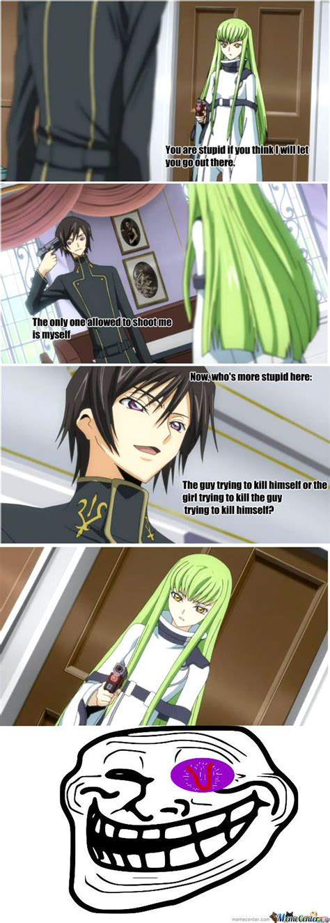 Code Geass Anime Memes Otaku Anime Memes Funny