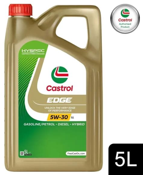 CASTROL EDGE TITANIUM 5W 30 5W30 LL Fully Synthetic Engine Oil 5