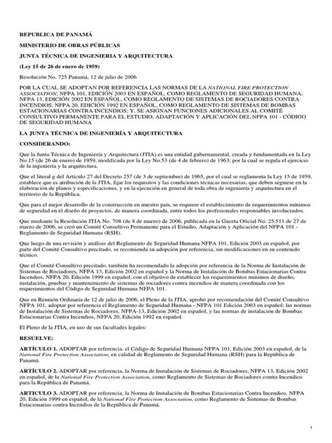 PDF Adopción de NFPA 101 pdf DOKUMEN TIPS