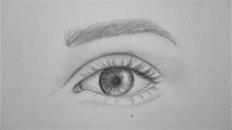 Drawing an Eye || Menggambar Sketsa Mata - YouTube