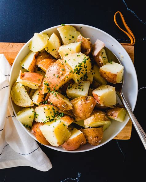 Boiled Red Potatoes With Herbs A Couple Cooks