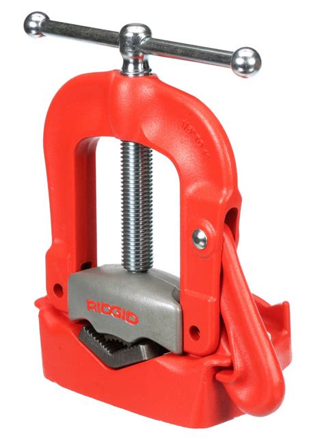 RIDGID Bench Yoke Vise 1 8 To 4 In Pipe Capacity 5 In Overall Height