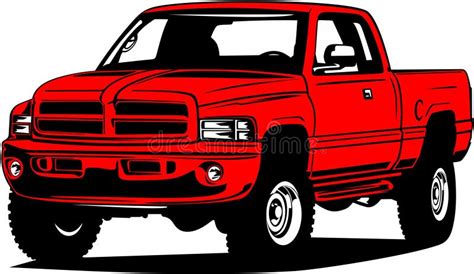 Dodge Pickup Truck Clipart