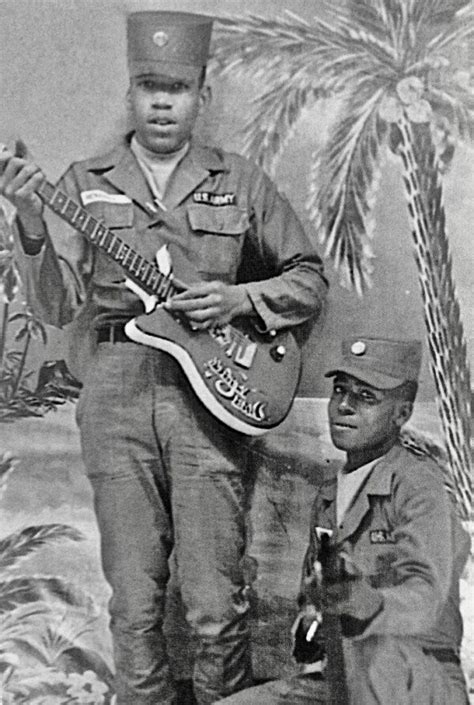 This Is Jimi Hendrix When He Was In The Us Army Around 1961 Not