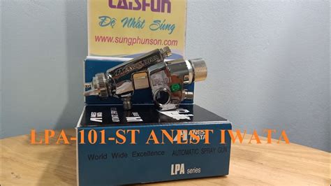 Anest Iwata Automatic Spray Gun LPA 101 ST 0 5mm HVLP Made In Japan