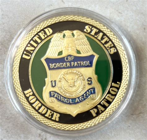 Customs And Border Patrol Challenge Coin Etsy