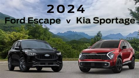 2024 Ford Escape Vs Kia Sportage Head To Head Compare Youtube