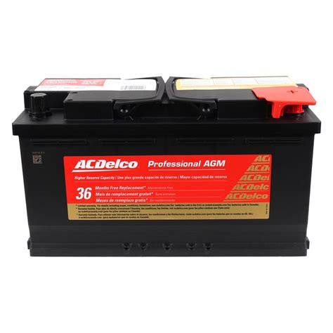 ACDelco 49AGMHR Professional High Reserve AGM BCI Group 49 Battery