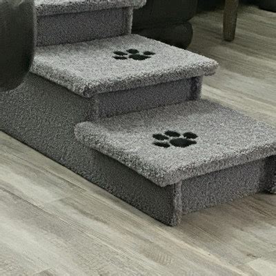 Pet Stairs for Large Dogs, Dog Stairs for Bed, 24hx17wx38d, Sturdy ...