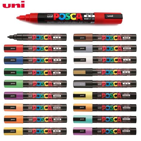 Jual Uni POSCA PC 5M Marker Pen Medium Tip Part 1 Shopee Indonesia